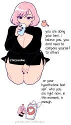 sweet_potato_(theshunbun), kawaii_potato, theshunbun, above_view, advice