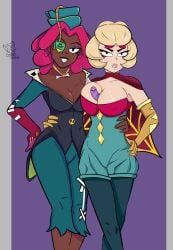 charlie_(brawl_stars), juju_(brawl_stars), brawl_stars, senorsalsa, 2girls