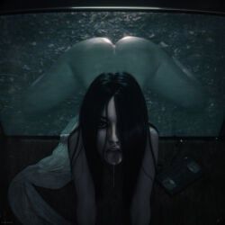 sadako_yamamura, yamamura_sadako, the_ring, ecksoh, 1girl