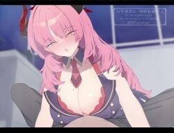 satsuki_(blue_archive), blue_archive, re:ia, 1boy, 1girls