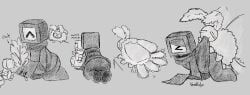 cube_(vexedcalyx), pinkmoth_(pinkmoth), vexedcalyx, 1_eye, ambiguous_gender