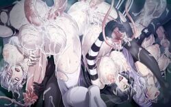 carol_the_witch, gloria_the_witch, wilma_the_witch, clockup, maggot_baits