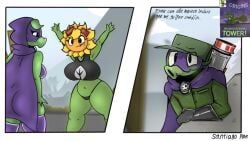 fan_character, green_shadow_(pvz), solar_flare_(pvz), plants_vs_zombies, plants_vs_zombies:_heroes