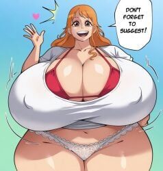 nami_(one_piece), one_piece, bittercream, 1girls, female