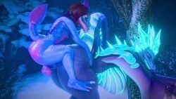 auroth_the_winter_wyvern, slark_the_nightcrawler, dota, european_mythology, mythology