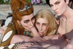 anna_henrietta, syanna, vivienne_de_tabris, cd_projekt_red, the_witcher_(series)