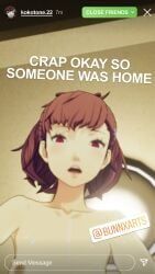 kotone_shiomi, persona, persona_3, snapchat, bunnxarts