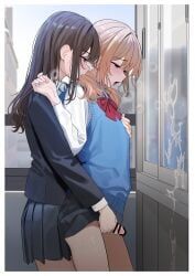 original, turisasu, 2boys, after_handjob, androgynous