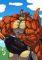 daxter, jak_and_daxter, bobert, anthro, balls