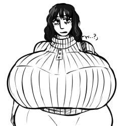 rosemary_walten, the_walten_files, sob4art, big_breasts, black_hair