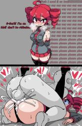 kasane_teto, utau, unepicroachy, 1boy, 1girl