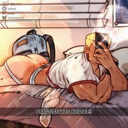 dash_baxter, danny_phantom, antibooart, ass, bara