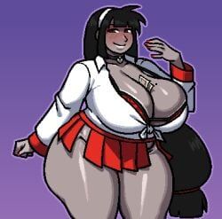 sayo_(kiki_kaikai), kiki_kaikai, royalmilk20, vexwarlock, 1girls