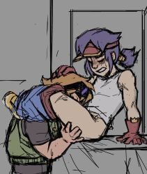 buster_(brawl_stars), fang_(brawl_stars), dash4sz, blowjob, gay