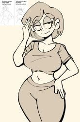 twitter_artist_anatomy_girl, twitter, peargor, 1girls, big_breasts
