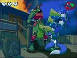 general_scales, krystal, star_fox, star_fox_adventures, spazman