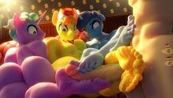 carrot_cake_(mlp), filthy_rich_(mlp), firelight_(mlp), night_light_(mlp), my_little_pony