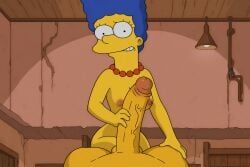 marge_simpson, simpsons, the_simpsons, 1boy, 1girl