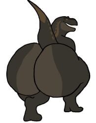 anthro, anthro_dinosaur, anthropomorphic_dinosaur, ass, bigbellieddino7789