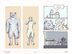 after_transformation, anal, anal_penetration, anthro, canid