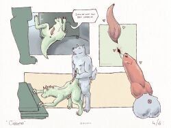 after_transformation, anal, anal_penetration, animal_genitalia, animal_penis