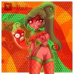 jalapeno_(pvz), plants_vs._zombies, plants_vs_zombies, slv_rbz, 1girls