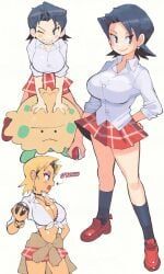 lass_(pokemon), lass_(pokemon_rse), npc_trainer, shroomish, pokemon