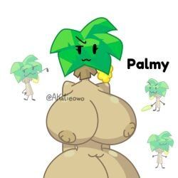 palmy_(bfdi), battle_for_dream_island, bfdi_mini, object_shows, akatieowo