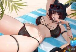 miqo'te, final_fantasy, final_fantasy_xiv, yiiande, 1girls