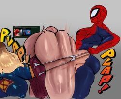 spider-man, supergirl, supergirl_(dcu), dc, dc_comics