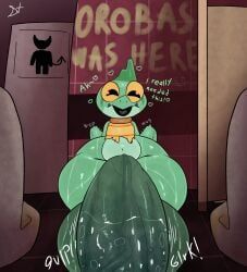 valac_(plushtrapboy), plushtrapboyuwu, 1boy, bathroom, demon