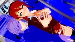 jaune_arc, pyrrha_nikos, rwby, perfect_idiot, 1boy1girl