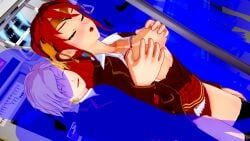 jaune_arc, pyrrha_nikos, rwby, perfect_idiot, 1boy1girl