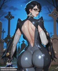 bayonetta_(character), bayonetta, lavnight, 1female, 1girl