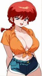 ranma-chan, ranma_saotome, ranma_1/2, cleavage, huge_breasts
