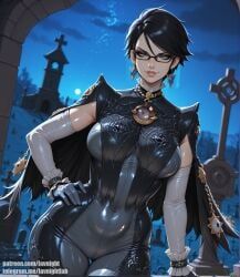 bayonetta_(character), bayonetta, lavnight, 1female, 1girl