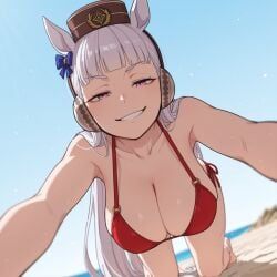 gold_ship_(umamusume), umamusume, umamusume_pretty_derby, aiyor, beach