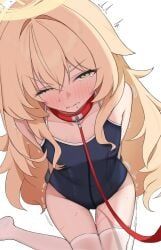 professor_niyaniya_(blue_archive), blue_archive, mintchoco_(minchothudong), 1girl, blonde_hair