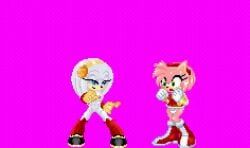 amy_rose, fan_character, zeta_the_echidna, project_x_love_potion_disaster, sega
