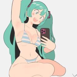 hatsune_miku, vocaloid, akisas99, 1girl, 1girls