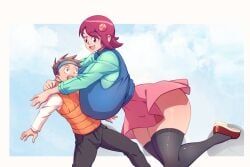 hikari_netto, lan_hikari, mayl_sakurai, sakurai_meiru, capcom