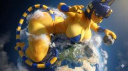 ankha, ankha_(animal_crossing), anthro, big_ass, big_breasts