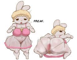 my_melody's_mother, sanrio, lofasnofa, anthrofied, anus