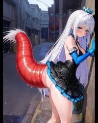meryl_(tower_of_fantasy), anal, anal_destruction, anal_prolapse, bumhole_destruction