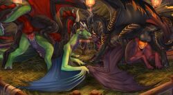 kalinda_(dark_dragon2694), listria_(listria-dragoness), syranoth_emberscale, valnir, mythology
