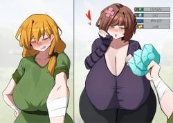 alex_(minecraft), fan_character, jenny_belle_(slipperyt), original_character, minecraft