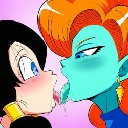 videl, videl_(long_hair), zangya, dragon_ball, dragon_ball_z
