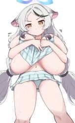 kokona_(blue_archive), blue_archive, lir, 1girl, annoyed