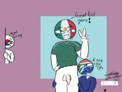 mexico_(countryhumans), south_africa_(countryhumans), south_korea_(countryhumans), countryhumans, world_cup