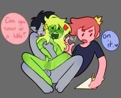 fern_the_human, marshall_lee, prince_gumball, adventure_time, charmingbeep